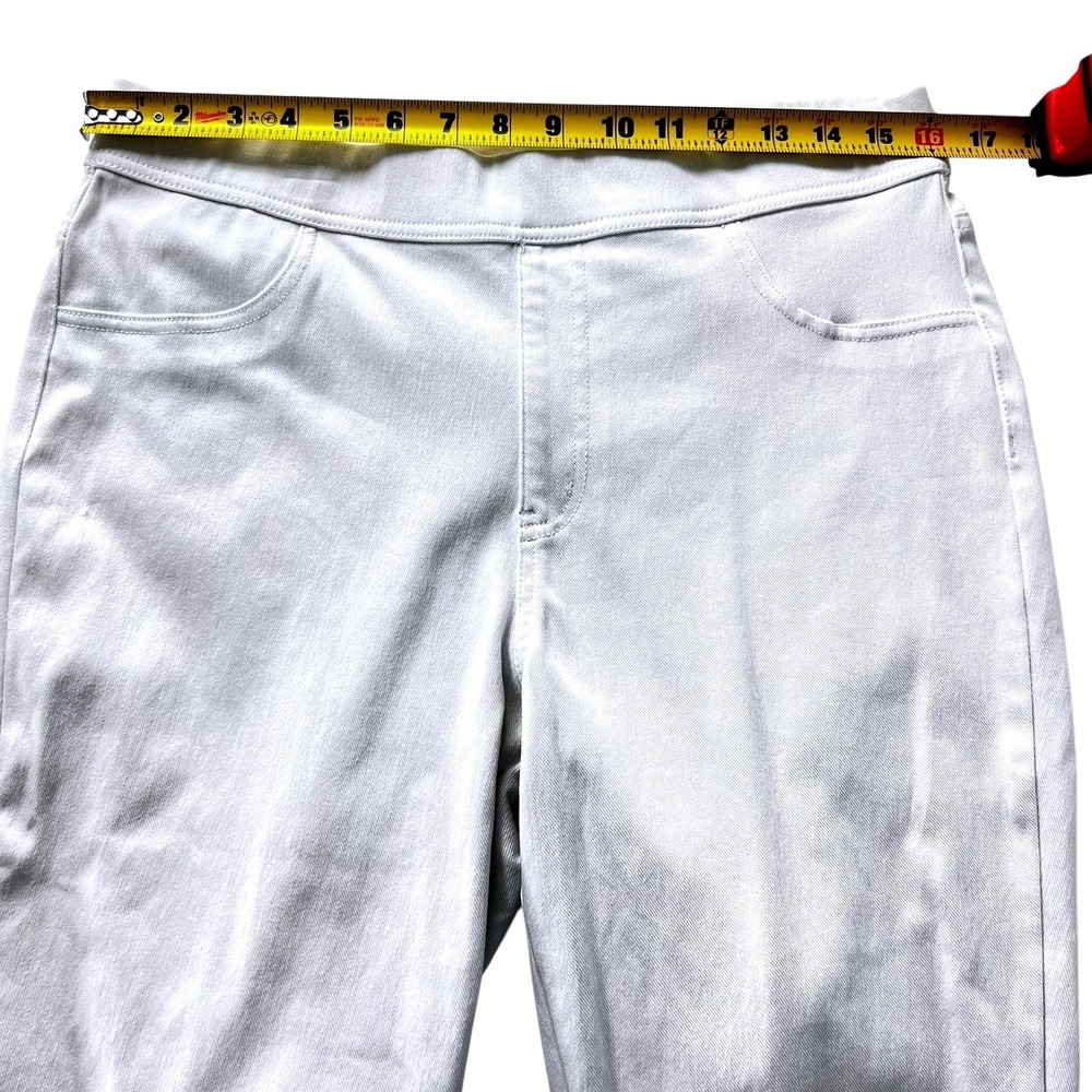 Time And Tru White Jeggings XL-16-18 Pull On Casual Stretch‎ - Picture 6 of 10